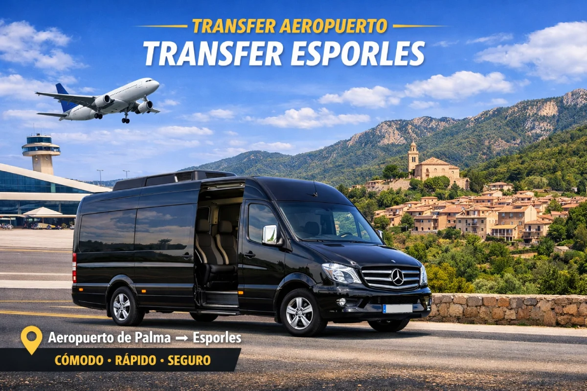 Privater Transfer Esporles Flughafen Palma