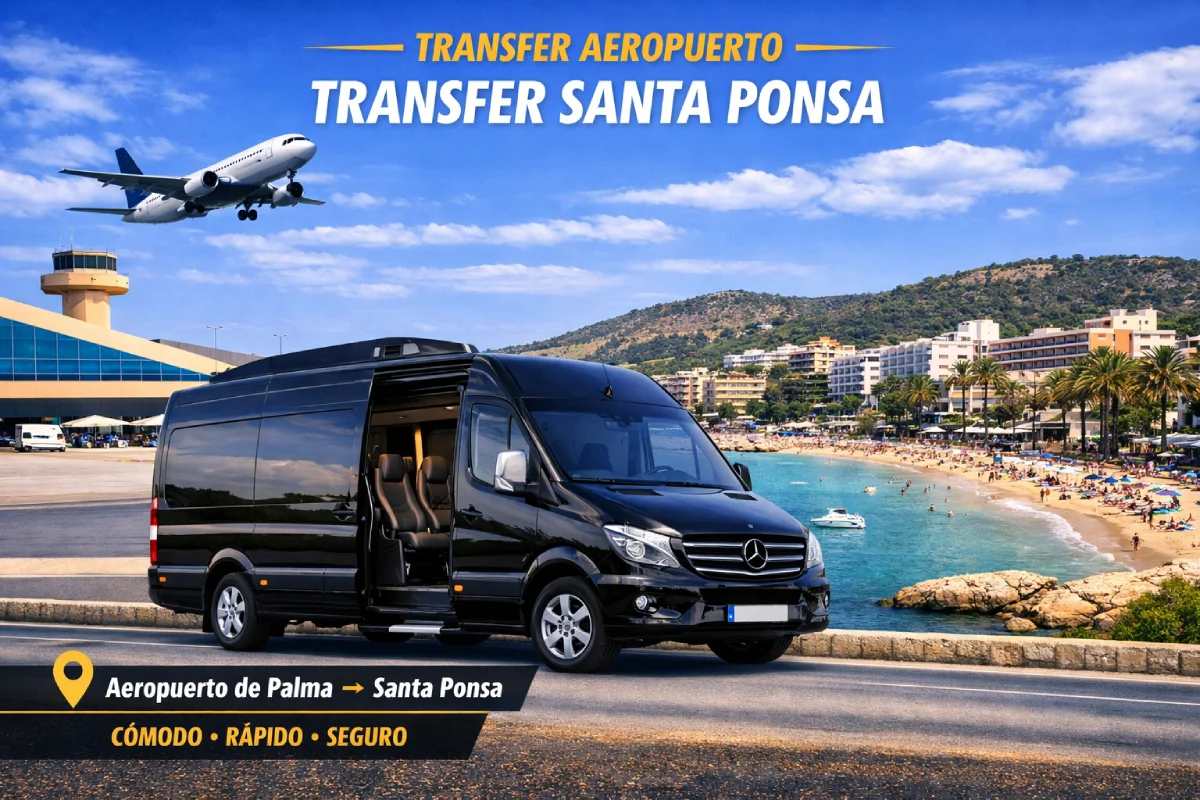 Transfer privado Santa Ponsa Aeropuerto Palma