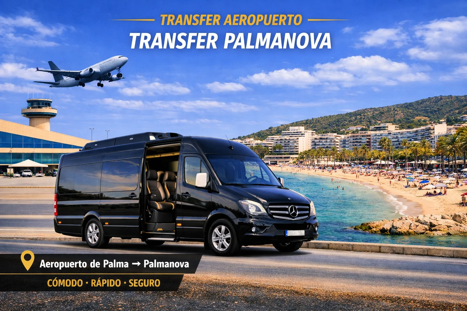Transfer privado Palmanova Aeropuerto Palma